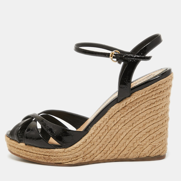 Gucci 'Guccissima' Wedges - Women's 36.5
